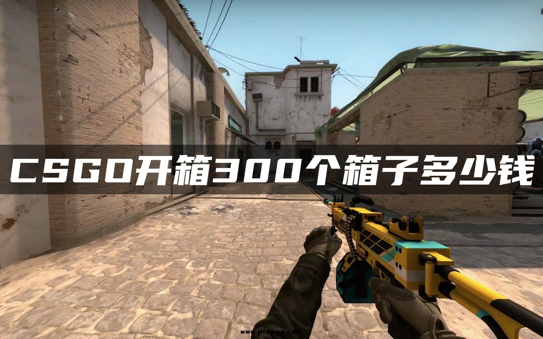 CSGO开箱300个箱子多少钱