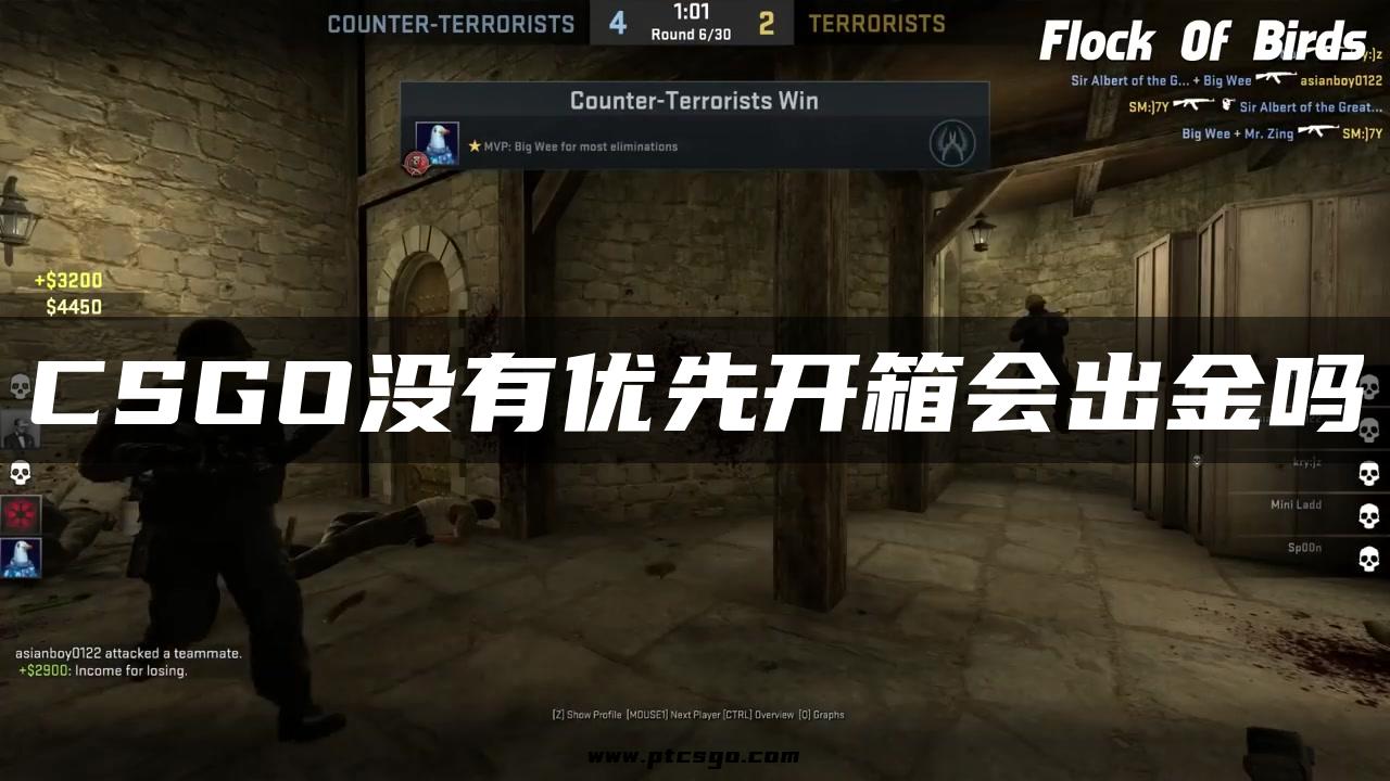 CSGO没有优先开箱会出金吗