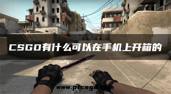CSGO有什么可以在手机上开箱的