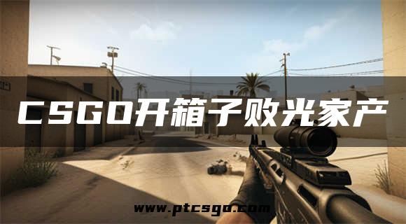 CSGO开箱子败光家产