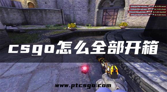 csgo怎么全部开箱