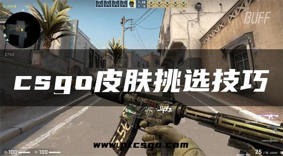 csgo皮肤挑选技巧