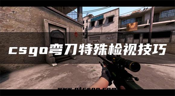 csgo弯刀特殊检视技巧