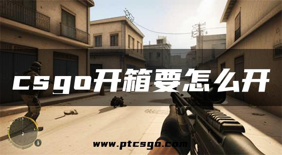 csgo开箱要怎么开