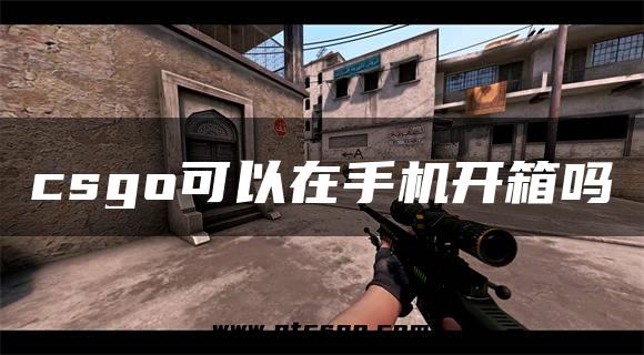 csgo可以在手机开箱吗