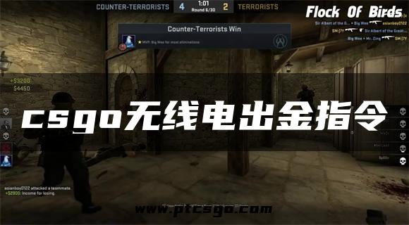 csgo无线电出金指令