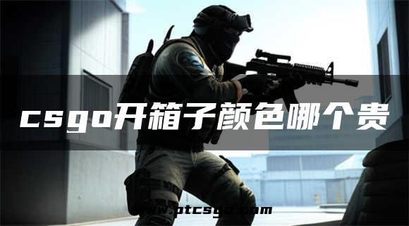 csgo开箱子颜色哪个贵