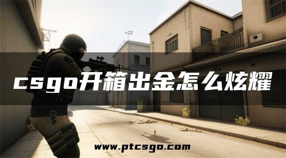 csgo开箱出金怎么炫耀