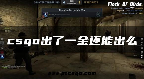 csgo出了一金还能出么