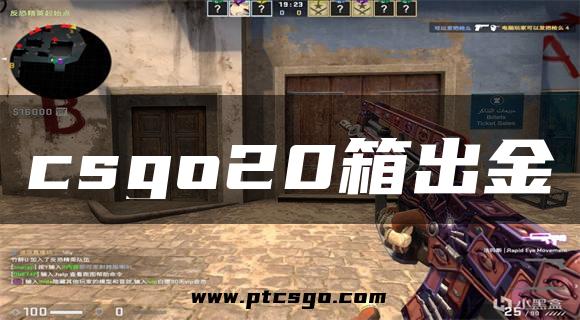 csgo20箱出金