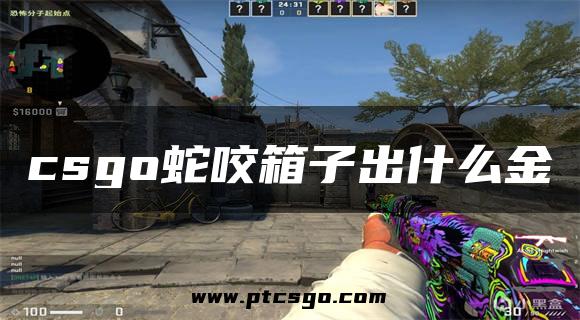 csgo蛇咬箱子出什么金